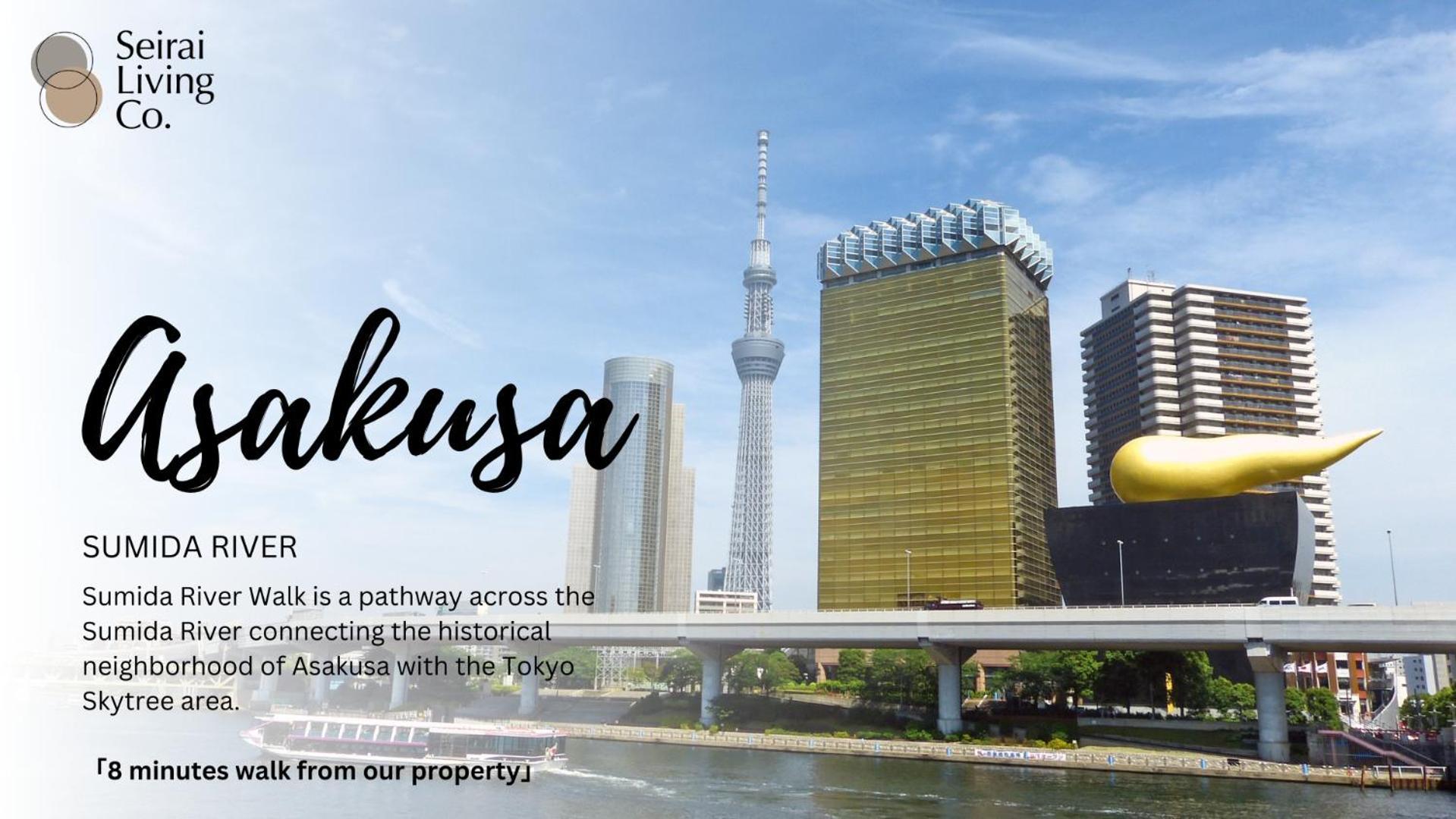 Seirai Asakusa Vacation Rental - 3 Minutes From Station Tóquio Exterior foto
